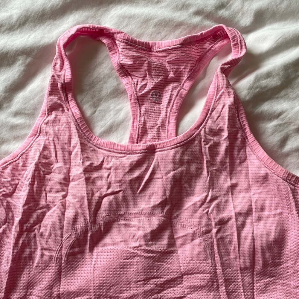 Lululemon Swiftly Pink Tank